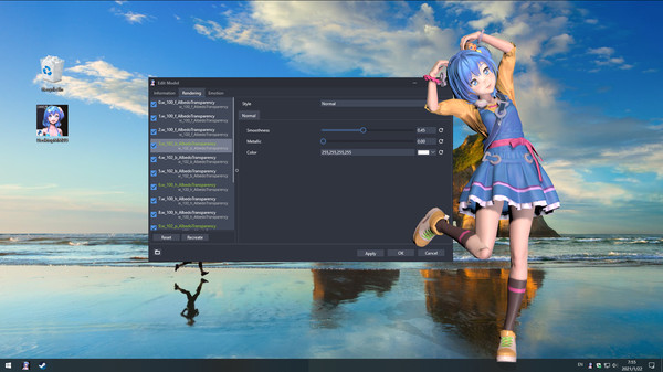 DesktopMMD3:Miss Fish screenshot 3