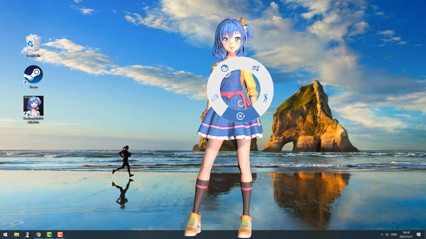 DesktopMMD3:Miss Fish screenshot 1