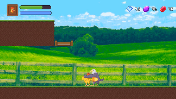 Big Adventure Of Fighting Chicken screenshot 1