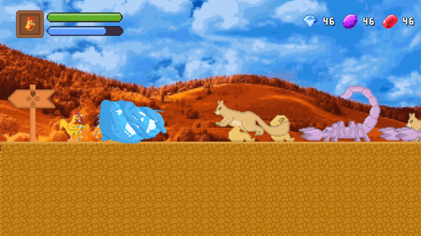 Big Adventure Of Fighting Chicken screenshot 7