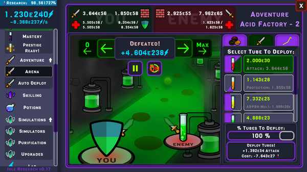 Idle Research screenshot 5
