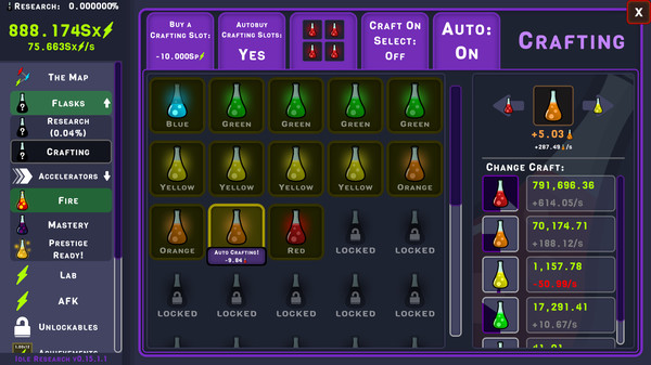 Idle Research screenshot 2