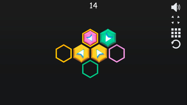 Hexagon puzzle screenshot 5