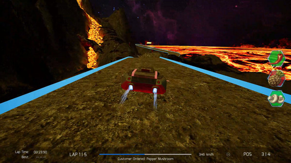 Cygnus Pizza Race screenshot 4