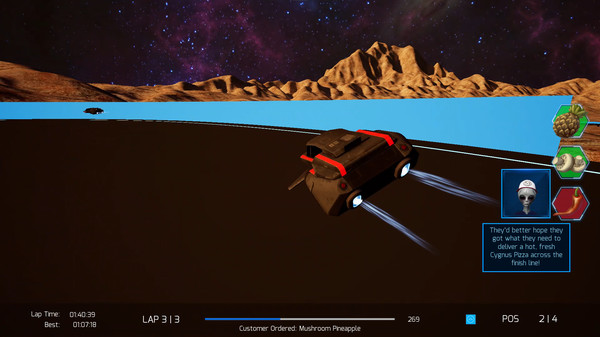 Cygnus Pizza Race screenshot 7