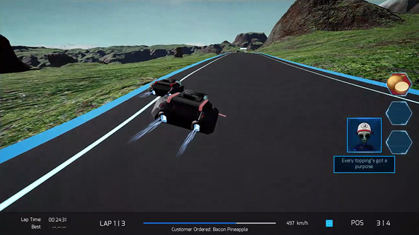 Cygnus Pizza Race screenshot 1