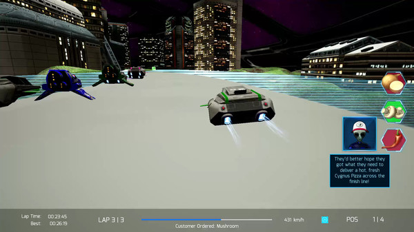 Cygnus Pizza Race screenshot 5