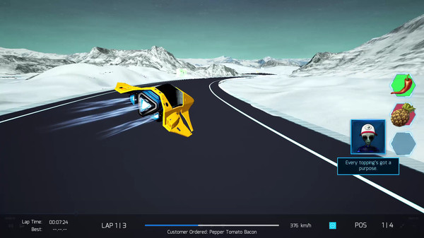Cygnus Pizza Race screenshot 3