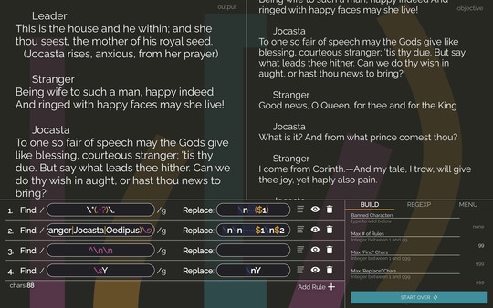 Copy Editor: A RegEx Puzzle screenshot 4