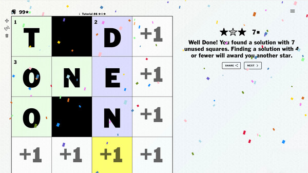 CrossAbout: Crosswords in Reverse (300★) screenshot 2