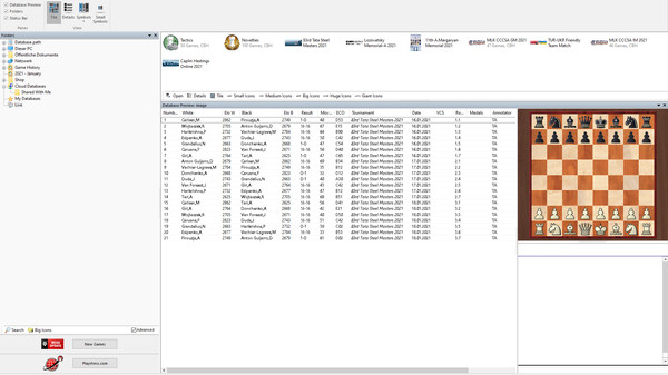 ChessBase 16 Steam Edition screenshot 1