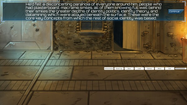 Keylogger: A Sci-Fi Visual Novel screenshot 1