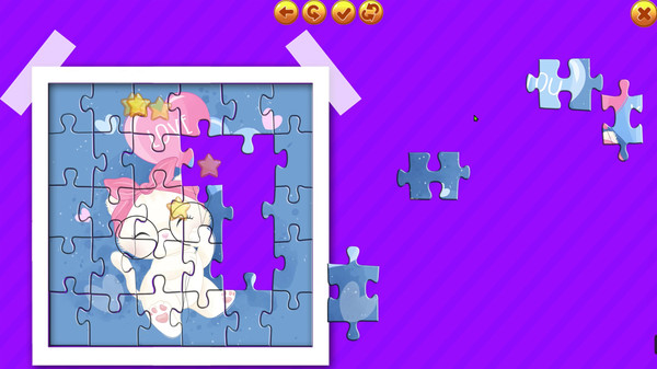 Cute animal jigsaw puzzle screenshot 2