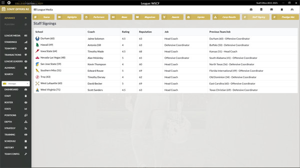 Draft Day Sports: College Football 2021 screenshot 6