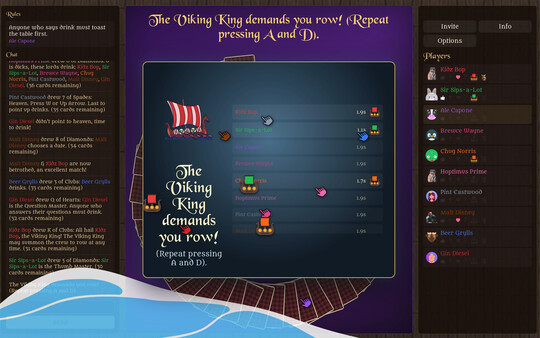 King's Cup: The online multiplayer drinking game screenshot 5