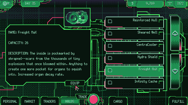 Space Warlord Organ Trading Simulator screenshot 6