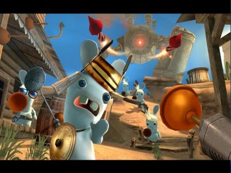Rayman Raving Rabbids screenshot 0