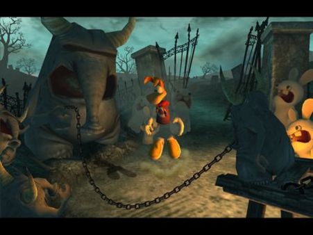 Rayman Raving Rabbids screenshot 1