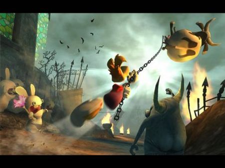 Rayman Raving Rabbids screenshot 2