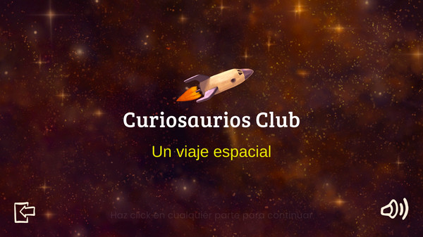 Curiosaurios Club. Un viaje espacial screenshot 0