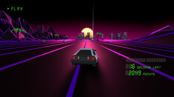 Retrowave Drive screenshot 1