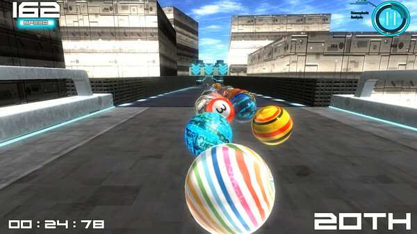Marble Ball Racing screenshot 2