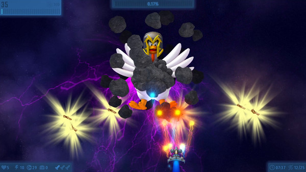 Chicken Invaders Universe screenshot 2