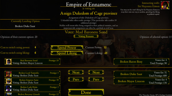 Shadows Behind the Throne 2 screenshot 4