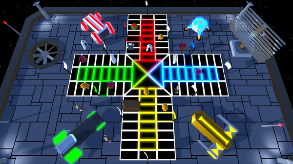 Parkalien: a ludo in the space screenshot 1