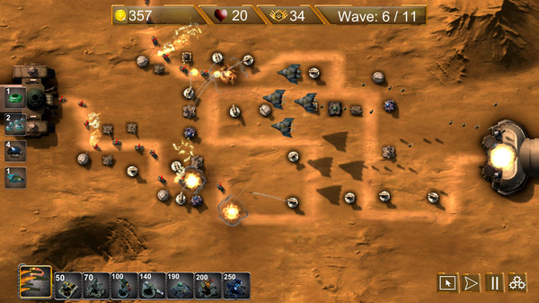 Marswar TD screenshot 5