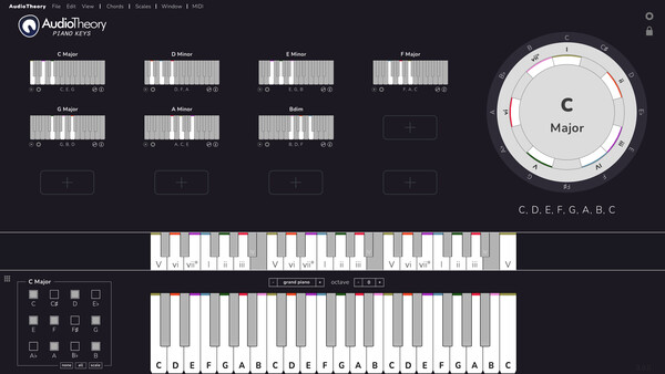 AudioTheory Piano Keys screenshot 1