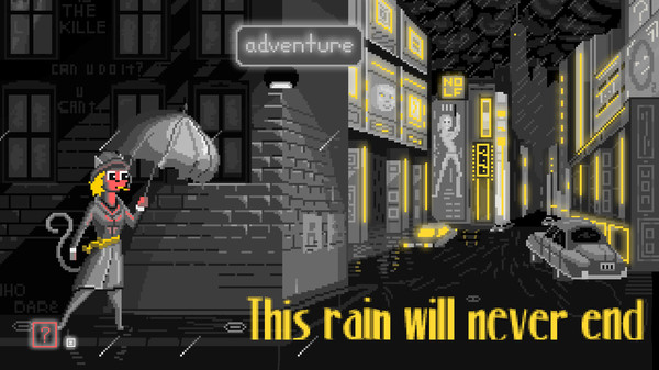 This rain will never end - noir adventure detective screenshot 4