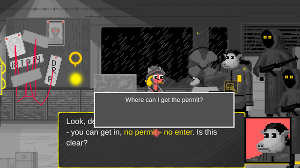This rain will never end - noir adventure detective screenshot 7