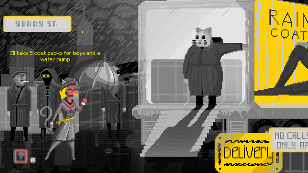 This rain will never end - noir adventure detective screenshot 1