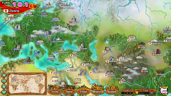 Eiyu*Senki Gold – A New Conquest screenshot 3