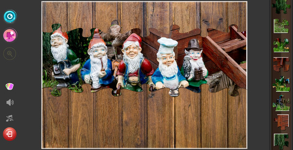 Gnome Jigsaw Puzzles screenshot 1