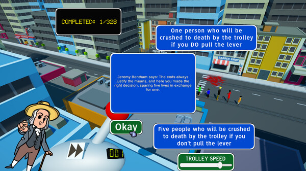 The Trolley Problem Game screenshot 3