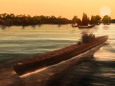 Silent Hunter: Wolves of the Pacific U-Boat Missions screenshot 4
