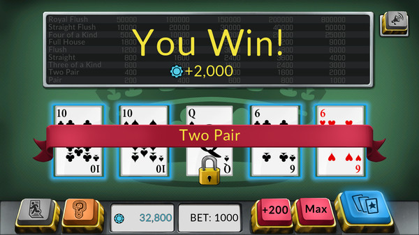 Four Kings: Video Poker screenshot 5