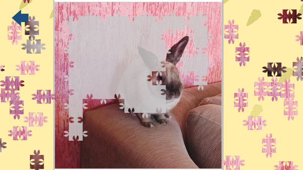 Athena, the rabbit - Jigsaw Puzzle screenshot 2