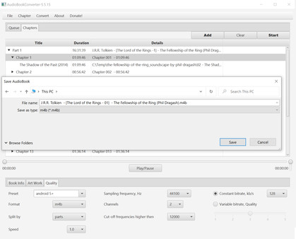 AudiobookConverter screenshot 4
