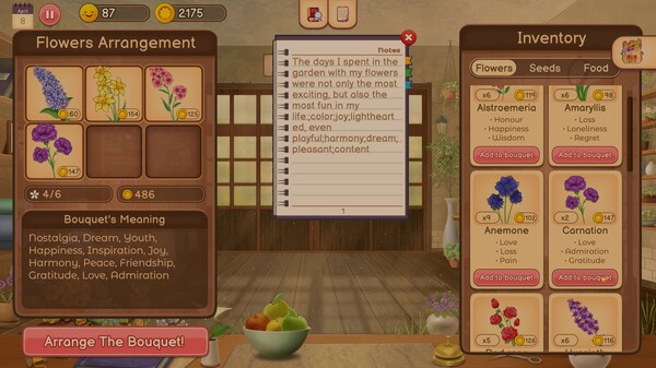 Hanako's Flower Shop screenshot 2