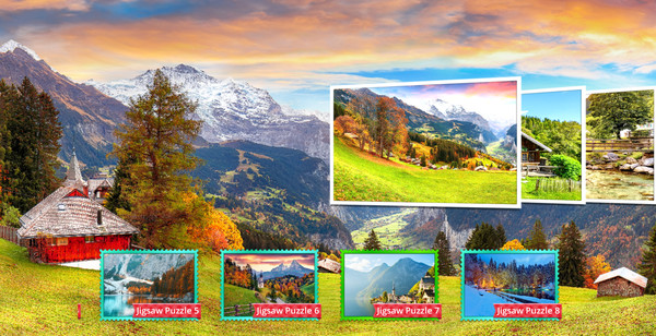 Swiss Alps Jigsaw Puzzles screenshot 6