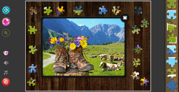 Swiss Alps Jigsaw Puzzles screenshot 2