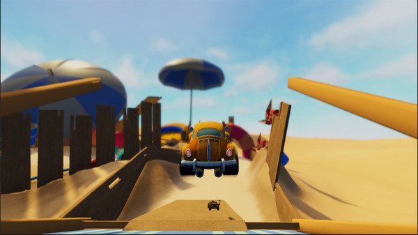 Mini Car Racing - Tiny Split Screen Tournament screenshot 2