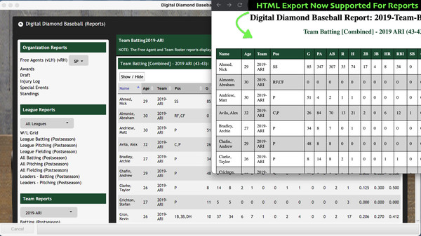 Digital Diamond Baseball V9 screenshot 10