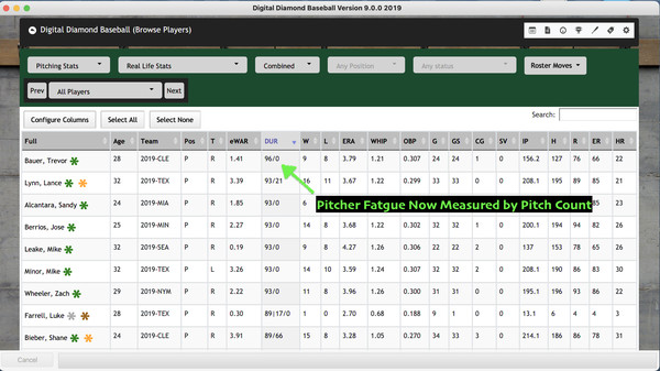 Digital Diamond Baseball V9 screenshot 3