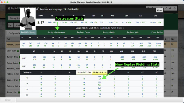 Digital Diamond Baseball V9 screenshot 1