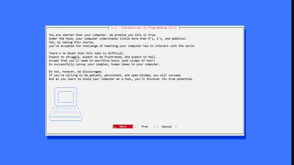 Learn Programming: Python - Retro screenshot 1