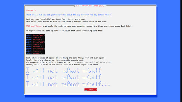 Learn Programming: Python - Retro screenshot 3